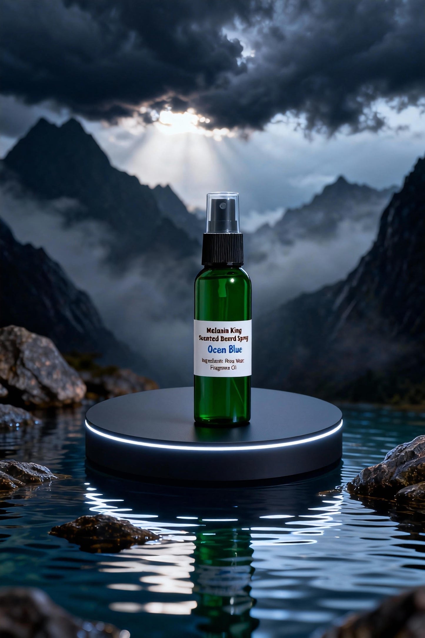 Melanin King Scented Beard Spray